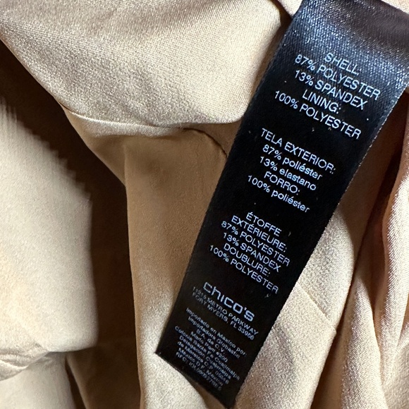 Black Label By Chico"s‎ Suede Jacket - Picture 5 of 5